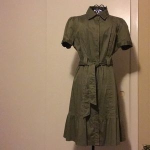 Dress - army green